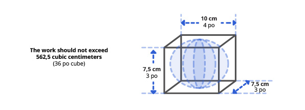 Maximum 3d art size